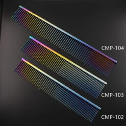 Prism Rainbow Medium/Coarse Comb 7.5"