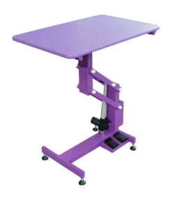 Aeolus Classic Z Shape Electric Lifting Table - Medium [Purple] -Oz Grooming World T FT802E PP 2