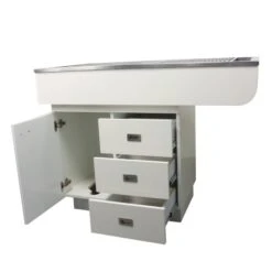 Dental Preparation Table With Stainless Steel Tub And Painted Cabinets -Oz Grooming World T FT851 1