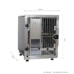 Aeolus KA509T Stainless Steel Cat Restriction Cage - Medium -Oz Grooming World T KA509 RES 5