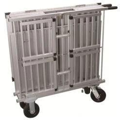 Aeolus 4-Berth Show Trolley With 4" Nylon Wheels - Large [Blue]