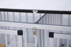 Aeolus 4-Berth Show Trolley With 6" Rubber Wheels - Large [Silver] -Oz Grooming World T KB511NAF SL Kit6W 4