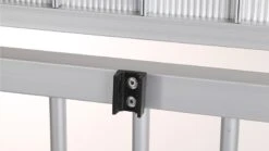 Aeolus 2-Berth Show Trolley With 4" Nylon Wheels - Small [Silver] -Oz Grooming World T KB513NAT SL Kit 2