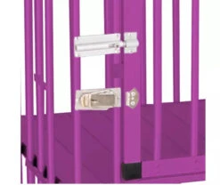 Aeolus 2-Berth Double Deck Show Trolley With 6" Rubber Wheels - XSmall [Purple]