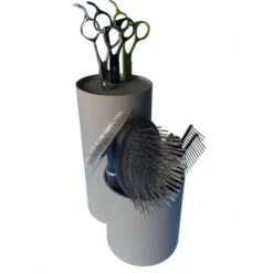 Aeolus Double Stump Scissors Cylinder - Purple