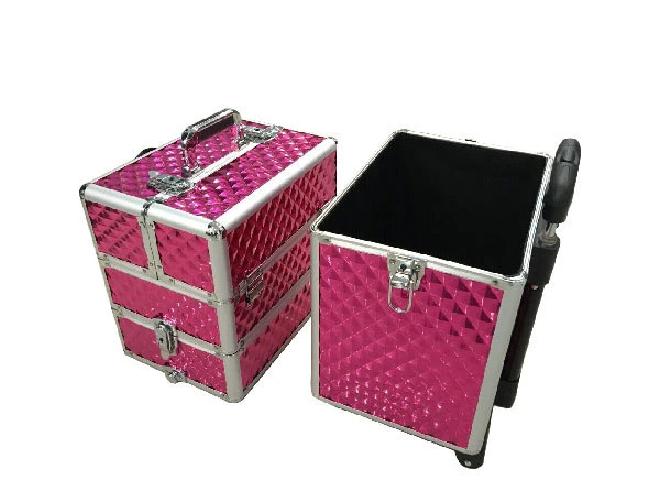 Aeolus Grooming Box Tool Case XL Trolley - Pink 3 Aeolus Grooming Box Tool Case XL Trolley - Pink