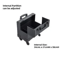 Aeolus Fancy Grooming Box Portable Tool Case - Black -Oz Grooming World T TK611 BK 2