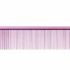 Utsumi 9" Quarter Comb Long Teeth (Wide) - Pink -Oz Grooming World UT C06P