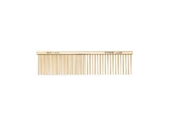 Utsumi 7.6" ECO #4 Brass Comb 1.5" Teeth, Half & Half - Gold