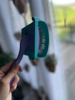 Vanity Fur Brush Cover Medium - Black -Oz Grooming World VF BRC BLK M 6