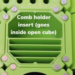 Vanity Fur Custom Cube Caddy Replacement Open Holder - Lime Green -Oz Grooming World VF CCPOPH LMG 3