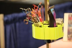 Vanity Fur Houndabout Caddy With Pole And Tabletop - Jolly Blue -Oz Grooming World VF HBT JBL 5