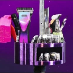 Vanity Fur Houndabout Caddy With Pole And Tabletop - Jolly Blue -Oz Grooming World VF HBT JBL 8