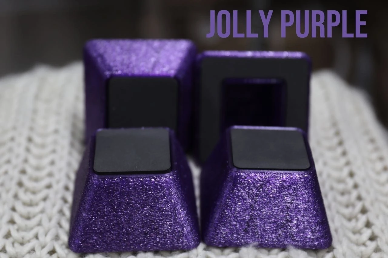 Vanity Fur Stacking Blocks Set Of 4 Medium 3" X 3" - Jolly Purple 11 Vanity Fur Stacking Blocks Set Of 4 Medium 3" X 3" - Jolly Purple - Image 9