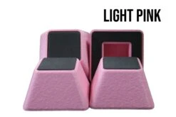 Vanity Fur Stacking Blocks Set Of 4 Large 4" X 4" - Light Pink 19 Vanity Fur Stacking Blocks Set Of 4 Large 4" X 4" - Light Pink -Oz Grooming World VF STB LTP L 8